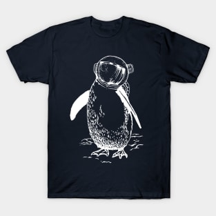 Astronauts penguin, surreal art design T-Shirt